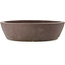 Vaso bonsai ovale non smaltato di Yamaaki - 535 x 457 x 118 mm