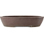 Vaso bonsai ovale non smaltato di Yamaaki - 535 x 457 x 118 mm