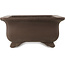 Rectangular unglazed bonsai pot by Keizan - 625 x 470 x 220 mm