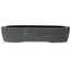 Oval unglazed bonsai pot - 363 x 285 x 73 mm