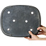 Ovale ongeglazuurde bonsaipot - 363 x 285 x 73 mm