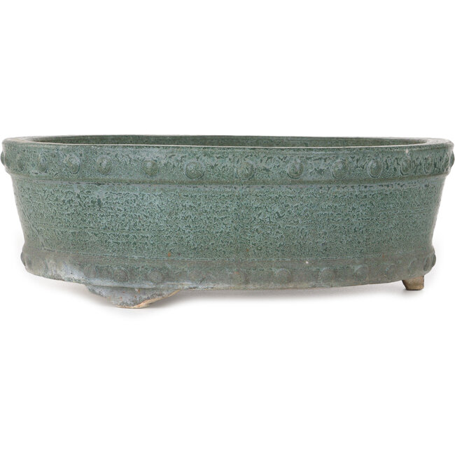 Drumpot grüner Bonsaitopf - 325 x 325 x 110 mm