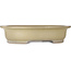 Oval beige bonsai pot by Reiho - 580 x 480 x 130 mm
