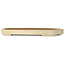 Ovale beige bonsaipot van Reiho - 545 x 370 x 50 mm