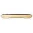 Ovale beige bonsaipot van Reiho - 545 x 370 x 50 mm