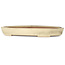 Oval beige bonsai pot by Reiho - 463 x 295 x 60 mm