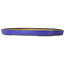 Oval blue bonsai pot by Hattori - 620 x 405 x 50 mm