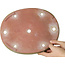 Ovale gele bonsaipot van Reiho - 285 x 220 x 50 mm