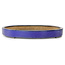 Vaso bonsai ovale blu di Hattori - 620 x 405 x 50 mm
