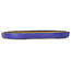 Oval blue bonsai pot by Hattori - 620 x 405 x 50 mm