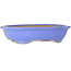 Ovale blauwe bonsaipot van Ikkou - 445 x 365 x 100 mm