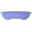 Ovale blauwe bonsaipot van Ikkou - 445 x 365 x 100 mm