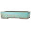 Rectangular turquoise bonsai pot by Kakuzan - 470 x 340 x 105 mm