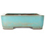 Rectangular turquoise bonsai pot by Kakuzan - 470 x 340 x 105 mm