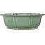 Lotus green bonsai pot - 355 x 355 x 110 mm