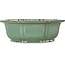 Lotus green bonsai pot - 355 x 355 x 110 mm