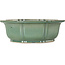 Lotus groene bonsai pot - 355 x 355 x 110 mm