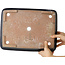 Pot à bonsaï rectangulaire bleu foncé de Yamafusa - 345 x 260 x 75 mm