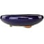 Vaso bonsai rotondo blu scuro - 410 x 410 x 105 mm