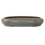 Ovale blauwe bonsaipot van Reiho - 415 x 295 x 45 mm