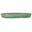 Vaso bonsai ovale verde di Yamafusa - 465 x 320 x 58 mm