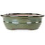 Ovale groene bonsaipot van Reiho - 380 x 295 x 93 mm