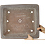 Pot à bonsaï rectangulaire non émaillé de Gyouzan - 450 x 395 x 137 mm