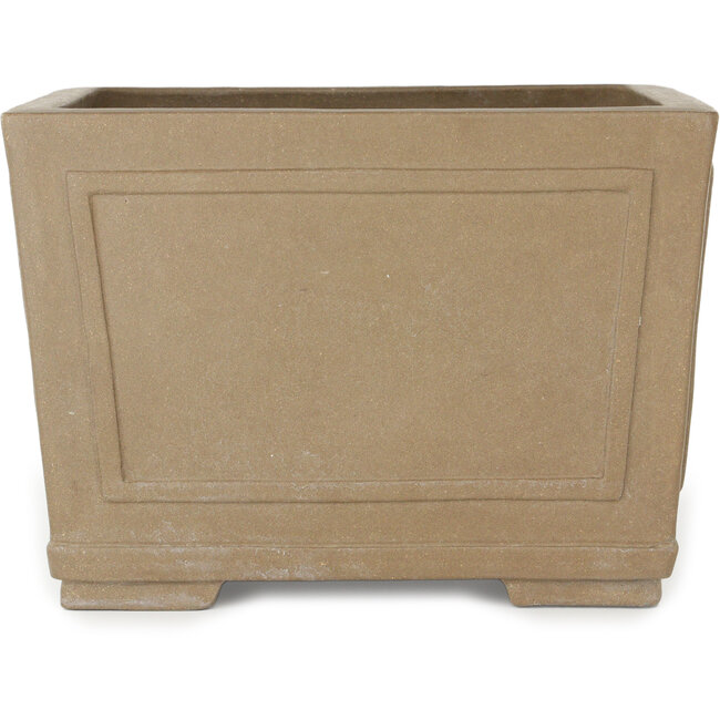 Maceta cuadrada sin esmaltar para bonsái - 285 x 285 x 203 mm