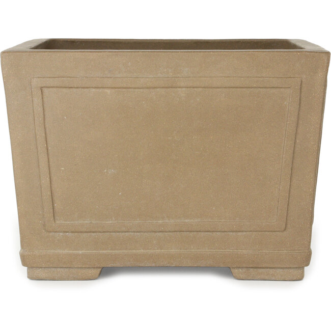 Maceta cuadrada sin esmaltar para bonsái - 285 x 285 x 203 mm