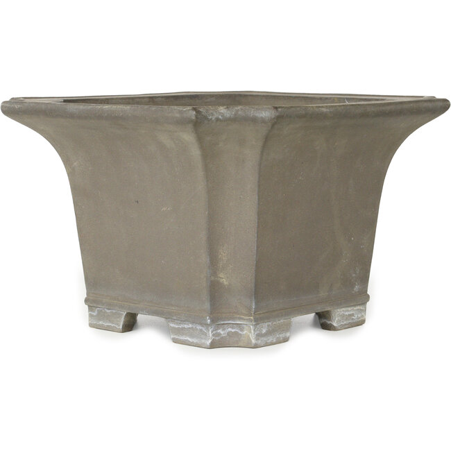 Vaso bonsai quadrato non smaltato - 335 x 335 x 205 mm