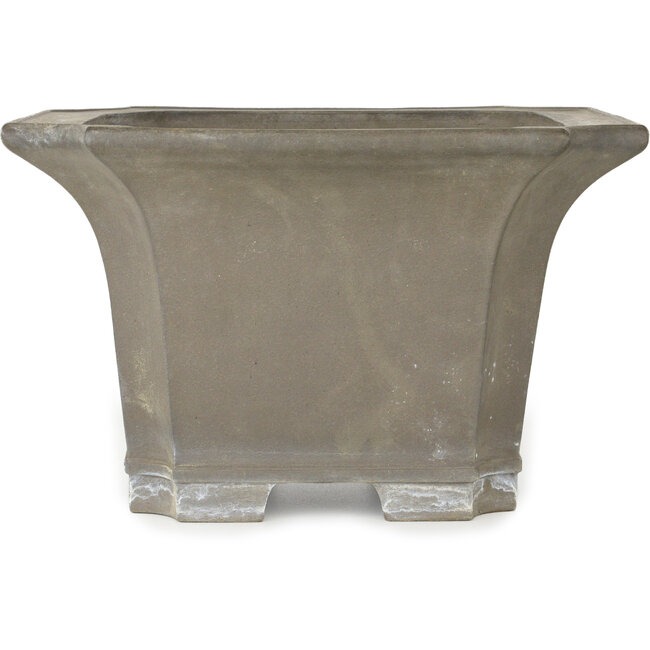 Vaso bonsai quadrato non smaltato - 335 x 335 x 205 mm
