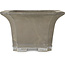 Square unglazed bonsai pot - 335 x 335 x 205 mm