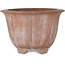 Lotus unglazed bonsai pot - 310 x 310 x 205 mm