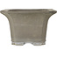 Square unglazed bonsai pot - 335 x 335 x 205 mm