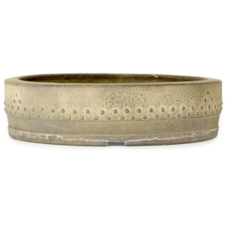 345 mm drumpot ongeglazuurde pot uit Japan