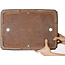 Maceta rectangular para bonsái sin esmaltar de Heian Kosen - 460 x 320 x 78 mm