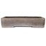 Rectangular unglazed bonsai pot - 445 x 310 x 95 mm