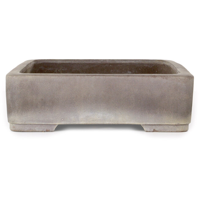 Maceta rectangular para bonsái sin esmaltar - 445 x 310 x 95 mm