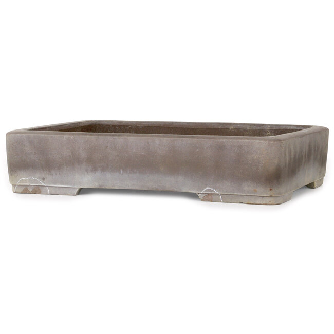 Maceta rectangular para bonsái sin esmaltar - 445 x 310 x 95 mm