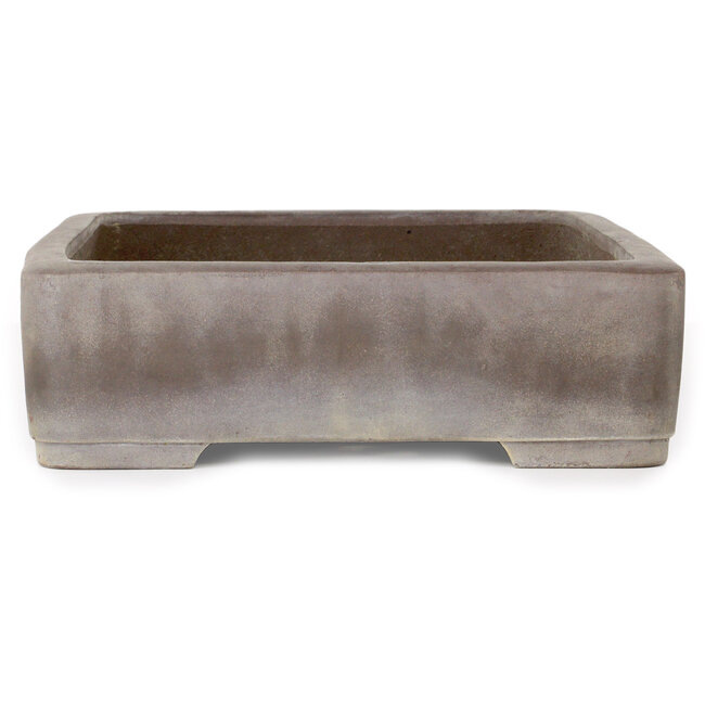Pot à bonsaï rectangulaire non émaillé - 445 x 310 x 95 mm