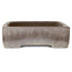 Rectangular unglazed bonsai pot - 445 x 310 x 95 mm