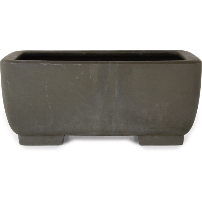 Maceta rectangular para bonsái sin esmaltar - 250 x 190 x 105 mm