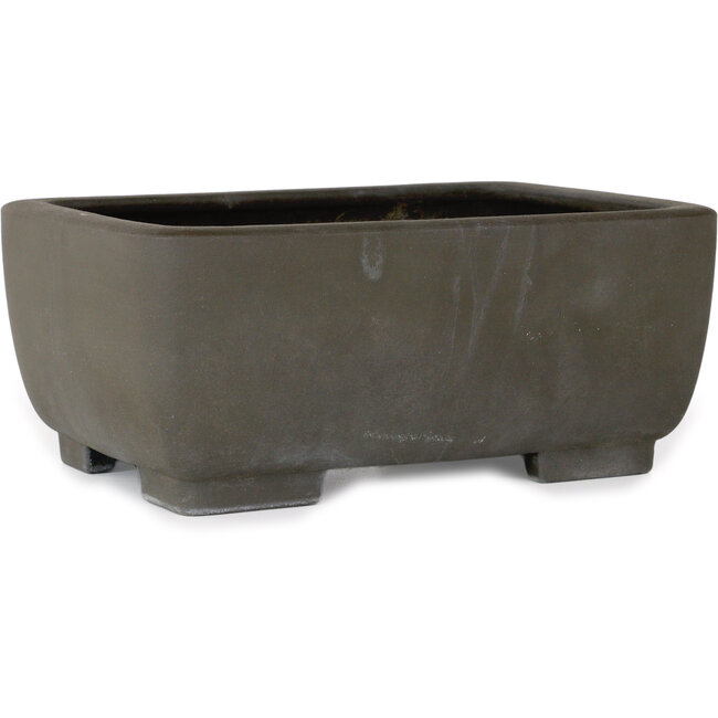 Rechthoekige ongeglazuurde bonsaipot - 250 x 190 x 105 mm