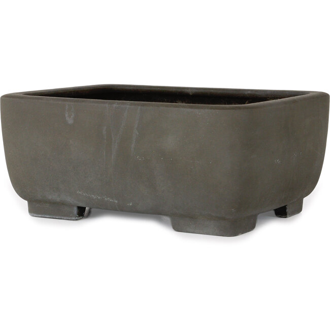 Rechthoekige ongeglazuurde bonsaipot - 250 x 190 x 105 mm