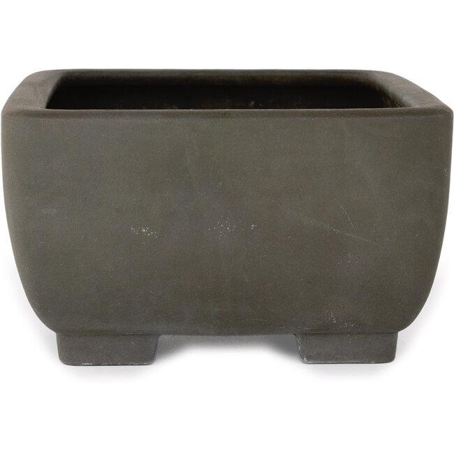 Rechteckiger unglasierter Bonsai-Topf - 250 x 190 x 105 mm