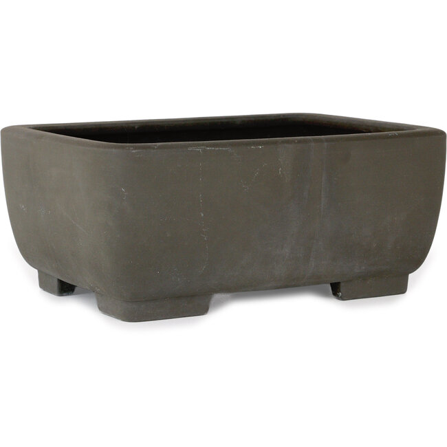 Maceta rectangular para bonsái sin esmaltar - 250 x 190 x 105 mm