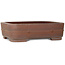 Maceta rectangular sin esmaltar para bonsái de Keizan - 377 x 298 x 105 mm