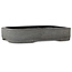 Ovale ongeglazuurde bonsaipot - 305 x 240 x 55 mm