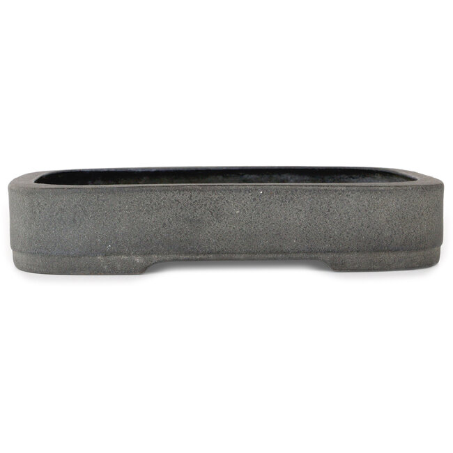 Pot à bonsaï ovale non émaillé - 305 x 240 x 55 mm