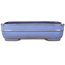 Vaso bonsai rettangolare azzurro di Yamafusa - 210 x 163 x 55 mm